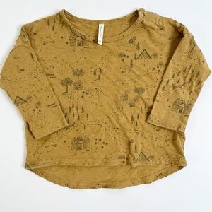 Rylee + Cru Tan Country House Long Sleeve Tee